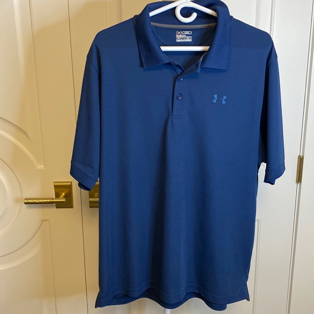 NWOT Men’s Under Armor Short Sleeve Collard Polo